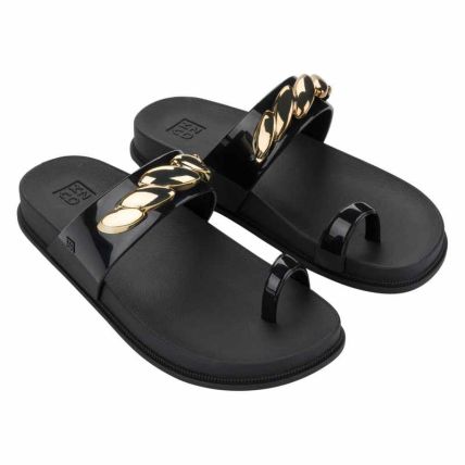 Chinelo Slide Feminino Zaxy Style - 19477 - Preto - Atacado