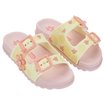 Chinelo Slide Infantil Gkids Lumy Hip - 23496 - Rosa/bege - Atacado
