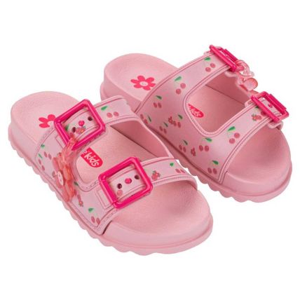 Chinelo Slide Infantil Gkids Lumy Hip - 23496 - Rosa/rosa Medio - Atacado