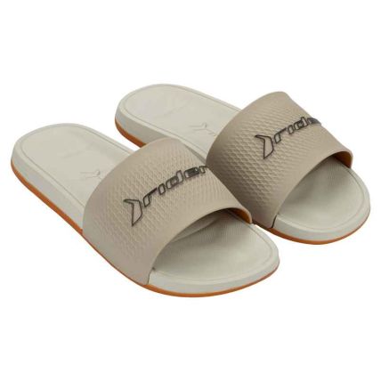 Chinelo Slide Masculino Rider Free Iii - 12703 - Bege/laranja/preto - Atacado