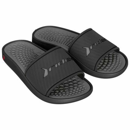 Chinelo Slide Masculino Rider Pump Iii - 12708 - Preto/cinza - Atacado