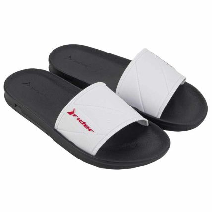 Chinelo Slide Masculino Rider Street - 11578 - Azul/branco/vermelho - Atacado