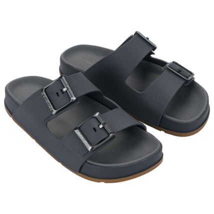 Chinelo Slide Masculino Cartago Milao Plus - 12501 - Basalto/cinza - Atacado