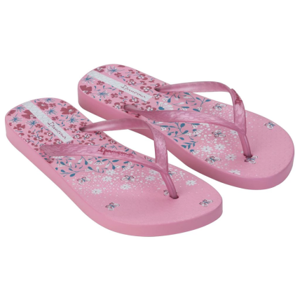 Chinelo Feminino Ipanema Oasis - 26571 - Rosa/rosa Perolado - Atacado