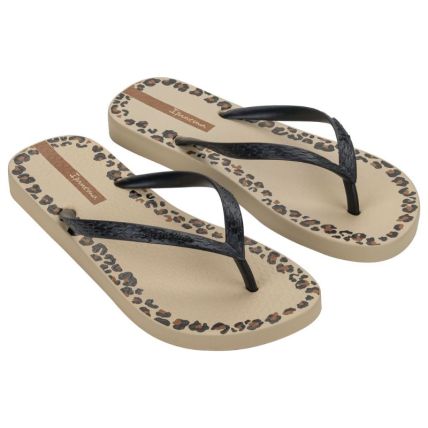 Chinelo Feminino Ipanema Day - 27321 - Bege/preto/marrom - Atacado