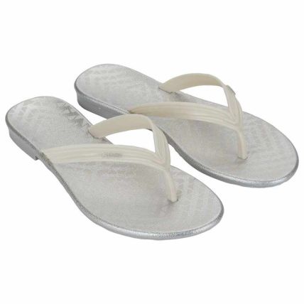 Rasteira Feminina Grendha Favorita - 19483 - Off White Claro - Atacado