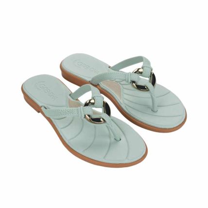 Rasteira Feminina Grendha Mais Conforto Celeste - 19378 - Verde Menta - Atacado