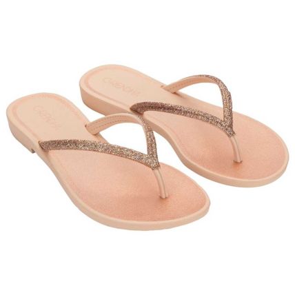 Rasteira Feminino Grendha Graciosa - 19454 - Terroso Claro - Atacado