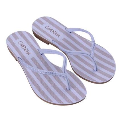 Rasteira Feminino Grendha Preciosa - 19443 - Lilas Claro - Atacado