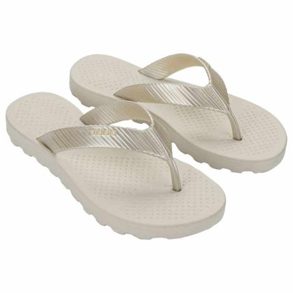 Sandalia Baby Azaleia Vivi - 19384 - Off White Metalizado - Atacado