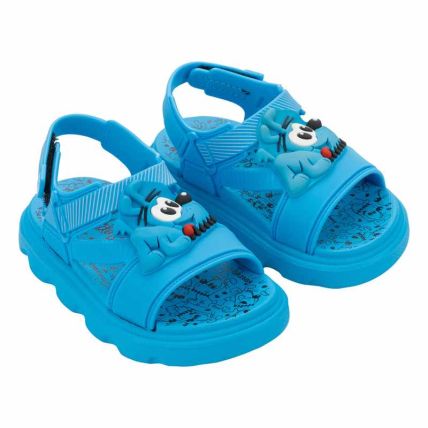 Sandalia Baby Biduzidos Easy Plus - 23555 - Azul/azul - Atacado