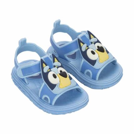 Sandalia Baby Bluey Happy - 23419 - Azul/azul/amarelo - Atacado