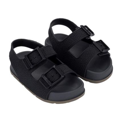 Sandalia Baby Cartago Milao Iii - 12611 - Cinza/preto - Atacado