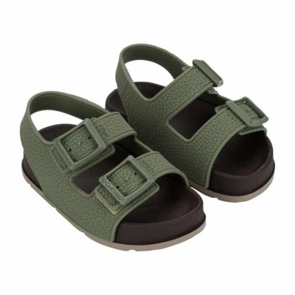 Sandalia Baby Cartago Milao Iii - 12611 - Marrom/verde - Atacado