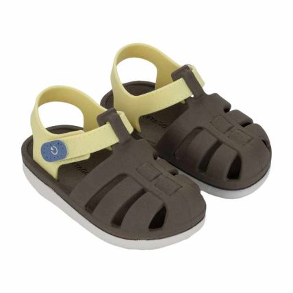 Sandalia Baby Cartago Oslo Ii - 12622 - Marrom/verde - Atacado