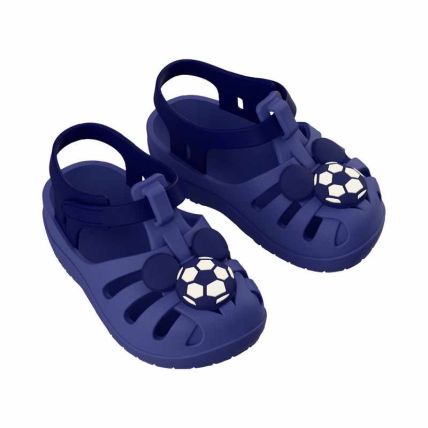 Sandalia Baby Disney Magic Aranha - 22303 - Azul/azul/branco - Atacado