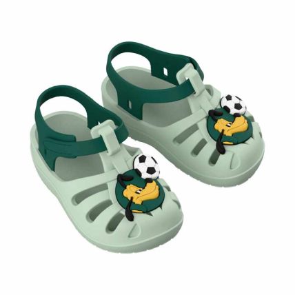 Sandalia Baby Disney Magic Aranha - 22303 - Verde Claro/verde - Atacado