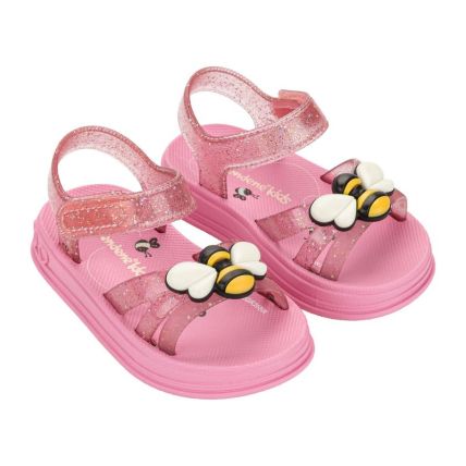 Sandalia Baby Gkids Lomy Bliss - 23498 - Rosa Escuro/rosa - Atacado