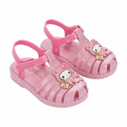 Sandalia Baby Hello Kitty Duo - 23479 - Rosa Claro/rosa - Atacado