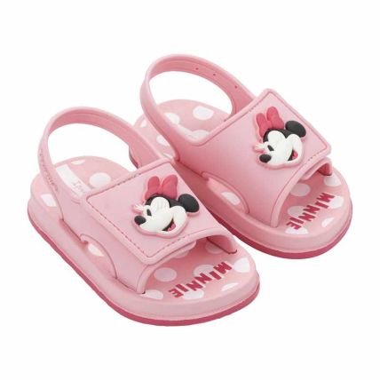 Sandalia Baby Ipanema Disney Magic - 27625 - Rosa/rosa/branco - Atacado