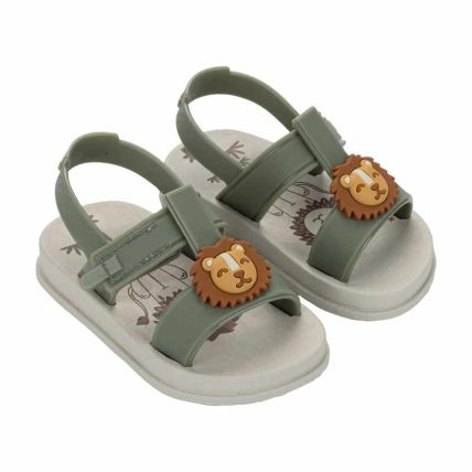 Sandalia Baby Ipanema Little Joy - 27492 - Bege/verde - Atacado