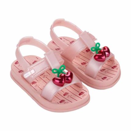 Sandalia Baby Ipanema Little Joy - 27492 - Rosa/vermelho - Atacado