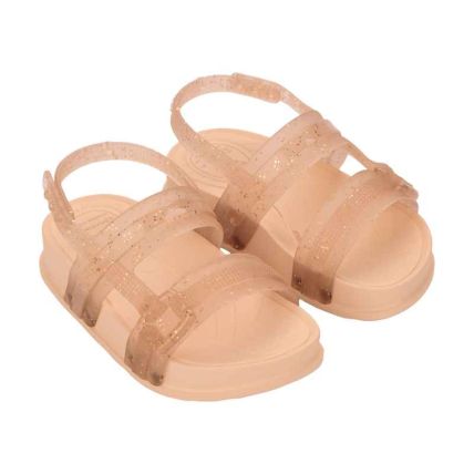 Sandalia Baby Ipanema Shine - 27600 - Bege Melão/glitter - Atacado