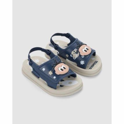 Sandalia Baby Ipanema Turma Da Monica Cute - 27522 - Bege/azul - Atacado