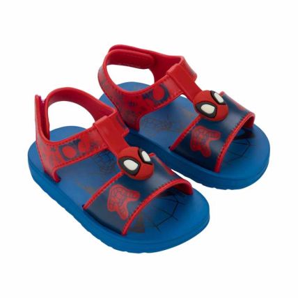 Sandalia Baby Marvel Run - 23442 - Azul/vermelho - Atacado