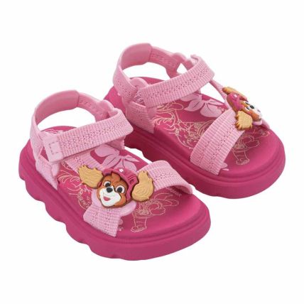Sandalia Baby Patrulha Canina Easy - 23473 - Rosa Escuro/rosa - Atacado