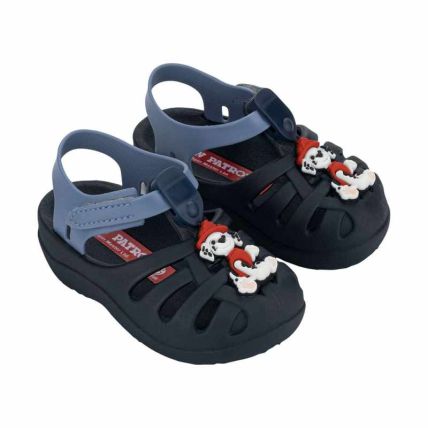Sandalia Baby Patrulha Canina Space - 22710 - Azul Escuro/azul Claro - Atacado