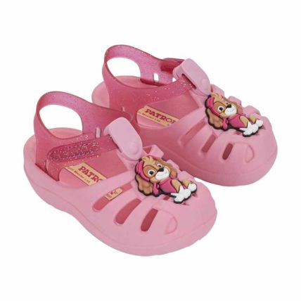 Sandalia Baby Patrulha Canina Space - 22710 - Rosa Claro/rosa Escuro - Atacado