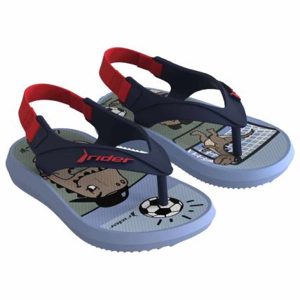 Sandalia Baby Rider R1 Iii - 12295 - Azul/verde/vermelho (Cb917) - Atacado