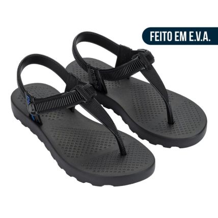 Sandalia Feminina Azaleia Heloisa - 19426 - Preto - Atacado