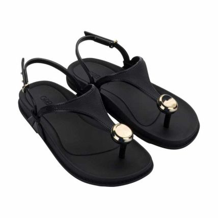 Sandalia Feminina Grendha Elegancia - 19377 - Preto - Atacado