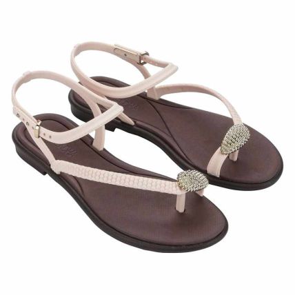 Sandalia Feminina Grendha Mais Conforto Icone - 19379 - Off White Cafe - Atacado