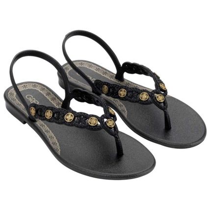 Sandalia Feminino Grendha Energia - 19453 - Preto - Atacado