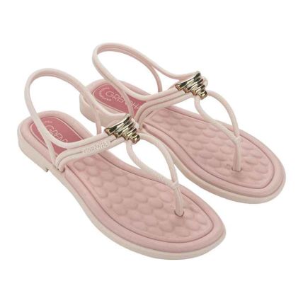 Sandalia Feminino Grendha Mais Conforto Pureza - 19447 - Off White - Atacado