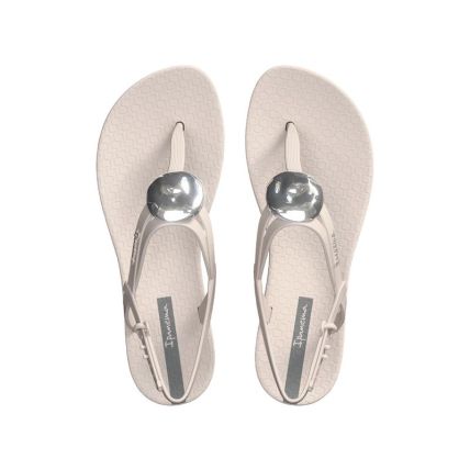 Sandalia Feminino Ipanema Class Model - 27685 - Bege/bege/cinza - Atacado