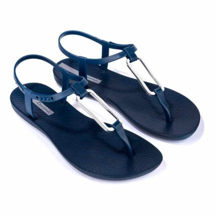 Sandalia Feminino Ipanema Class Modern - 83768 - Azul/prata - Atacado