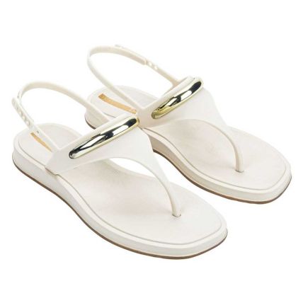 Sandalia Feminino Ipanema Trend Metal - 27592 - Bege/bege/ouro - Atacado