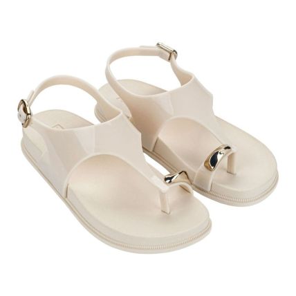 Sandalia Feminino Zaxy Buzz - 19502 - Off White Claro - Atacado