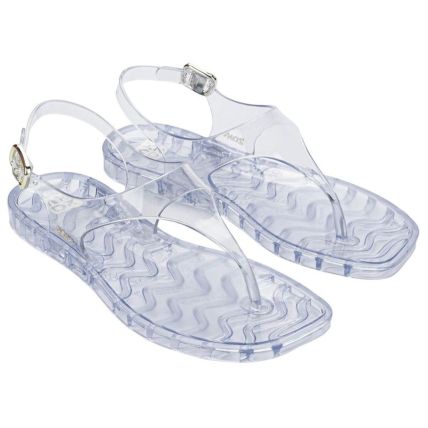 Sandalia Feminino Zaxy Jelly - 19585 - Vidro - Atacado