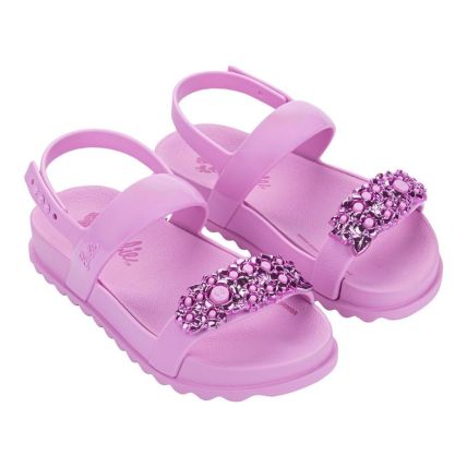 Sandalia Infantil Barbie Steady Step Flat - 23534 - Rosa/rosa/lilas - Atacado