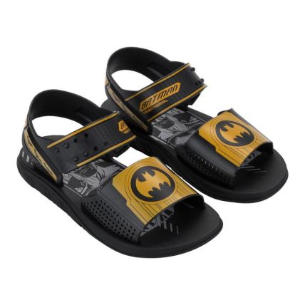 Sandalia Infantil Batman Gotham Heroic - 23476 - Preto/amarelo - Atacado