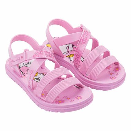 Sandalia Infantil Disney Sweet - 23504 - Rosa/rosa/lilas - Atacado