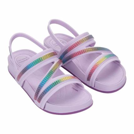 Sandalia Infantil Ipanema Shine - 27576 - Lilas/lilas - Atacado