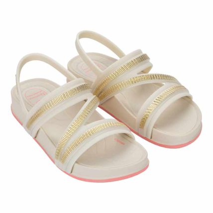 Sandalia Infantil Ipanema Shine - 27576 - Off White/rosa - Atacado