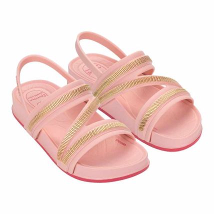 Sandalia Infantil Ipanema Shine - 27576 - Rosa/rosa - Atacado