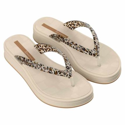 Tamanco Feminino Ipanema Glow Up Trendy - 27495 - Bege/vidro/marrom - Atacado